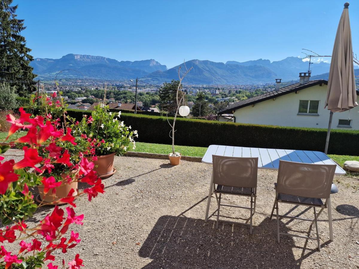 Studio Bellevue Appart Independant Renove 2024 Piscine Parking Proche Centre Annecy Poisy 외부 사진