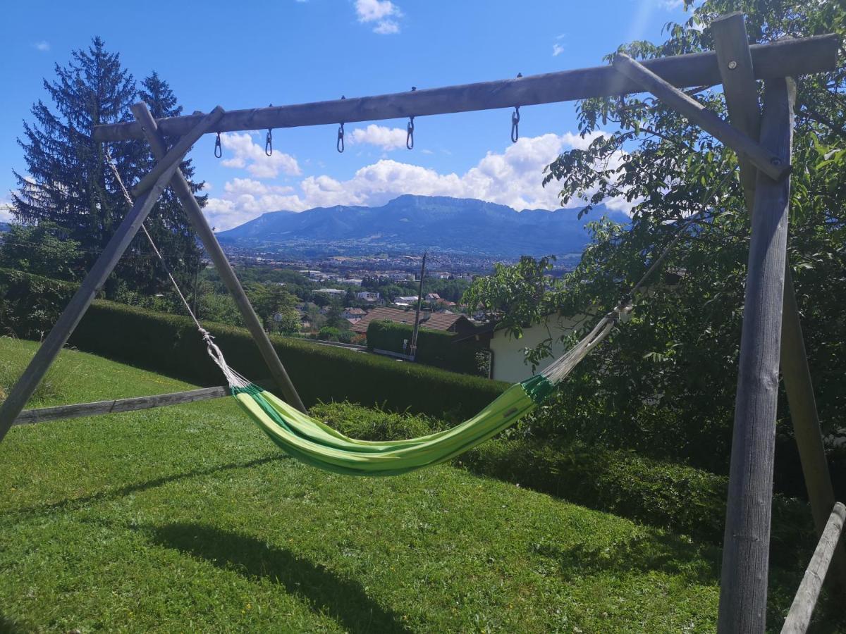 Studio Bellevue Appart Independant Renove 2024 Piscine Parking Proche Centre Annecy Poisy 외부 사진