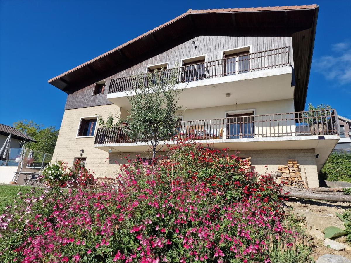 Studio Bellevue Appart Independant Renove 2024 Piscine Parking Proche Centre Annecy Poisy 외부 사진